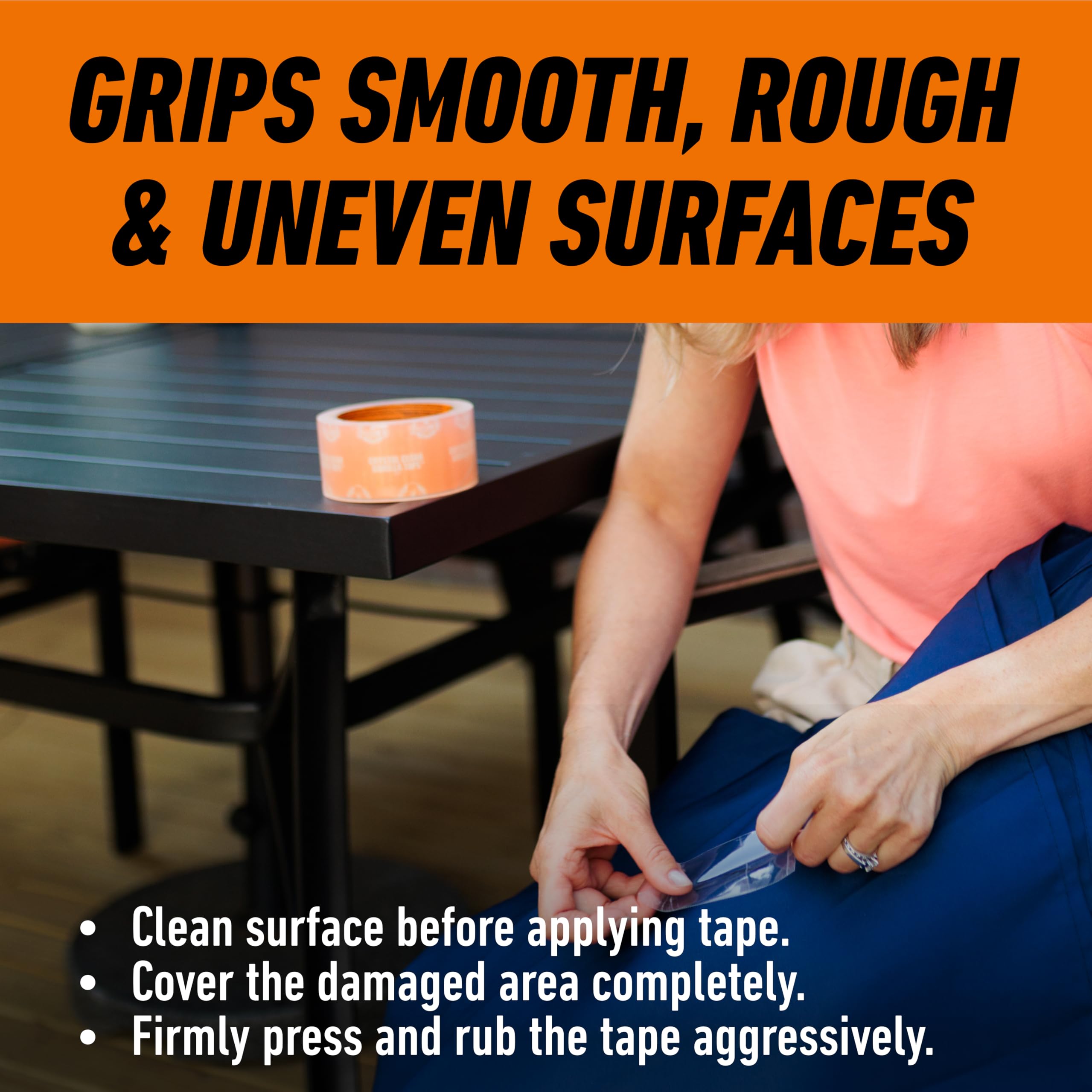 Gorilla Crystal Clear Tape, Duct, Utility, Non-Yellowing, Heavy Duty, Extra Thick Adhesive, Flexible, UV Temperature Resistant, 1.88 in x 27 ft, (Pack of 1), 6127002 🍁 All In One Marketplace Canada