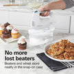 Hamilton Beach 6-Speed Electric Hand Mixer for Baking, 250W, QuickBurst, Snap-On Storage Case, Traditional Beaters & Whisk, White (62682G) 🍁 All In One Marketplace Canada