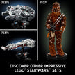 LEGO Star Wars Millennium Falcon A New Hope 25th Anniversary Collectable Model - DIY Building Sets for Adults, Men & Women, Ages 18+ - Comes with Display Stand - Star Wars Gift - 75375 🍁 All In One Marketplace Canada