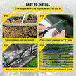 VEVOR 6.5FTx300FT Premium Weed Barrier Fabric Heavy Duty 3OZ, Woven Weed Control Fabric, High Permeability Good for Flower Bed, Geotextile Fabric for Underlayment, Polyethylene Ground Cover 🍁 All In One Marketplace Canada