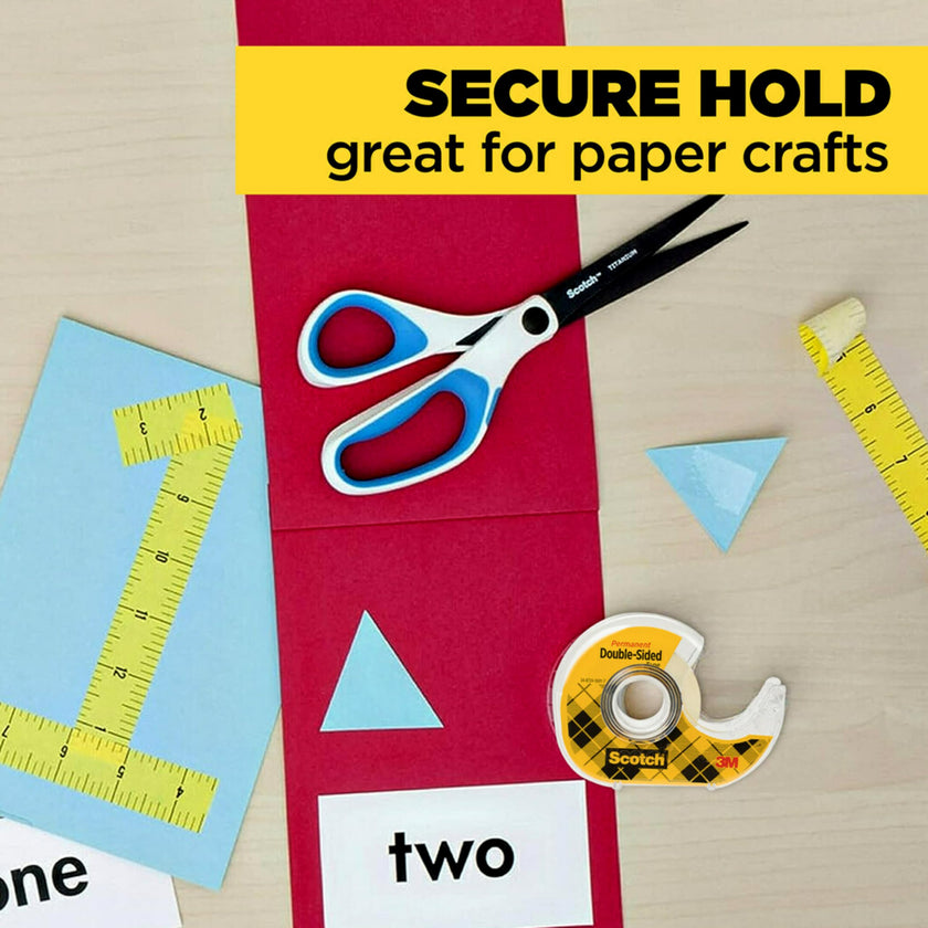 Scotch Double Sided Tape, 1/2 x 500 Inches, 6 Dispensers/Pack (6137H-2PC-MP) 🍁 All In One Marketplace Canada