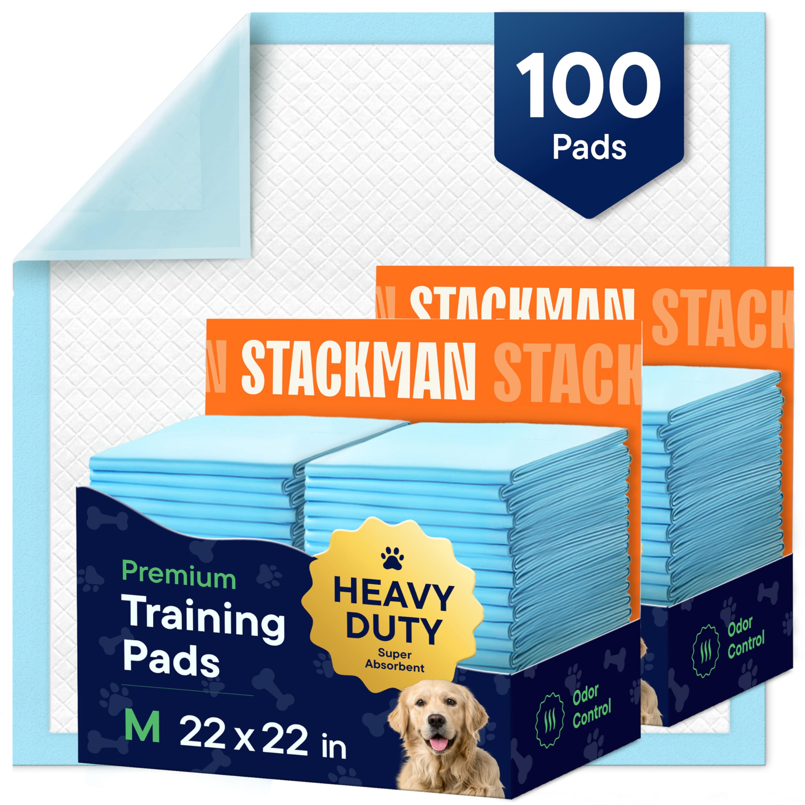Puppy Pads Pet Pee Pads for Dogs & Puppy Training - 100 Count - Potty Pads for Dogs 22