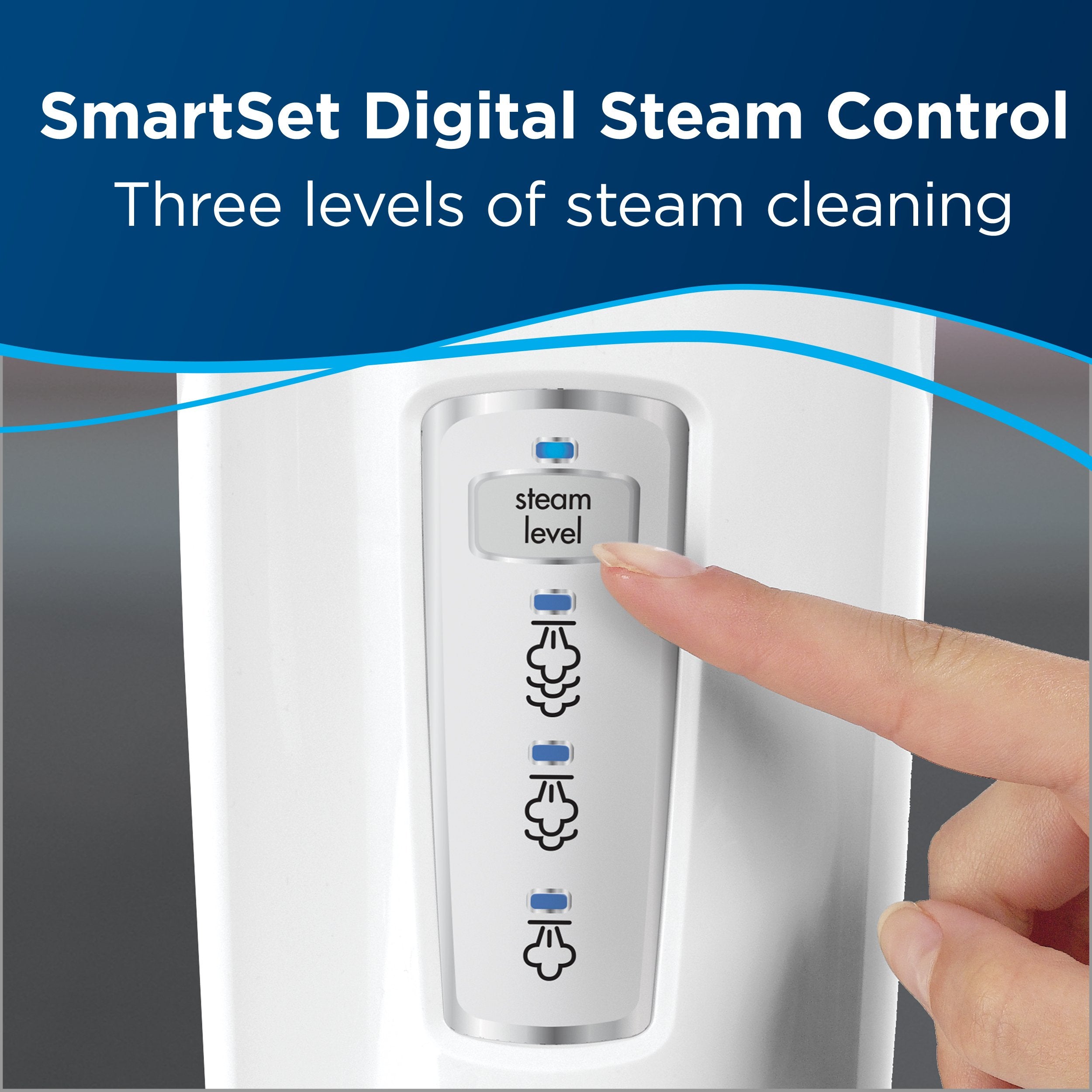 BISSELL PowerFresh Steam Mop with Natural Floor Sanitization, Kills 99.9% of Germs Without Chemicals, Flip-Down Scrubber, SmartSet Steam Control, Hardwood Tile and Sealed Floor Cleaner, 19401 🍁 All In One Marketplace Canada