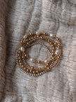 The Luxe Mixing Metals Bracelet Stack