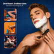 Utopia Care Professional Barber Straight Edge Razor, 100-Pack Razor Blades, Stainless Steel Safety Razor, Barber Shaving Accessories - Black 🍁 All In One Marketplace Canada