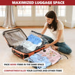 Vacuum Seal Bags for Clothing Travel and Home Storage, Travel Vacuum Bags with Electric Pump, Space Saver Compression Packing Cubes for Luggage Suitcase Bedding Blankets Clothes, 12 Combo 🍁 All In One Marketplace Canada
