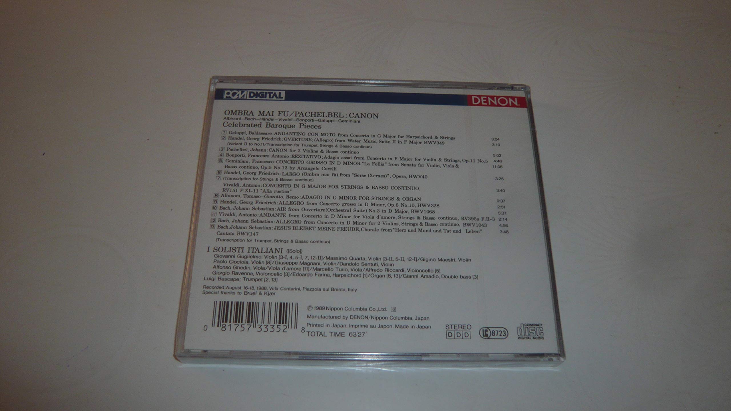 Famous Baroque Music