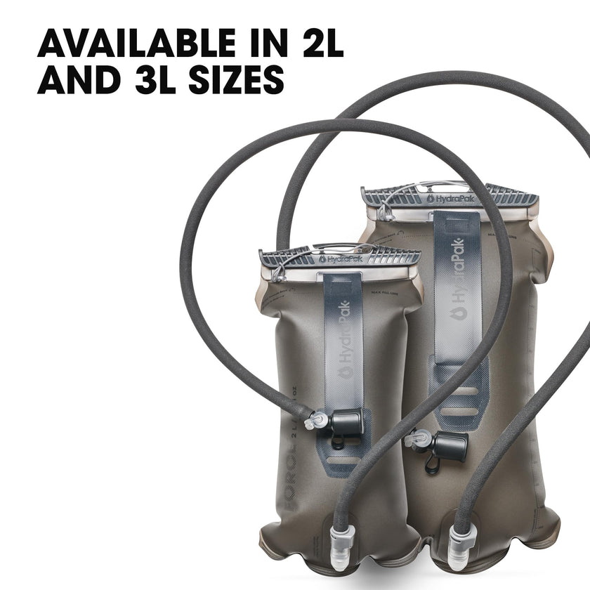 HydraPak Force Hydration Reservoir (3L, Mammoth Grey) 🍁 All In One Marketplace Canada