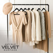 Utopia Home Velvet Hangers 50 Pack, Heavy Duty, Non-Slip, Space Saving Felt Clothes Hangers with 360° Hook & Notches (Black) 🍁 All In One Marketplace Canada