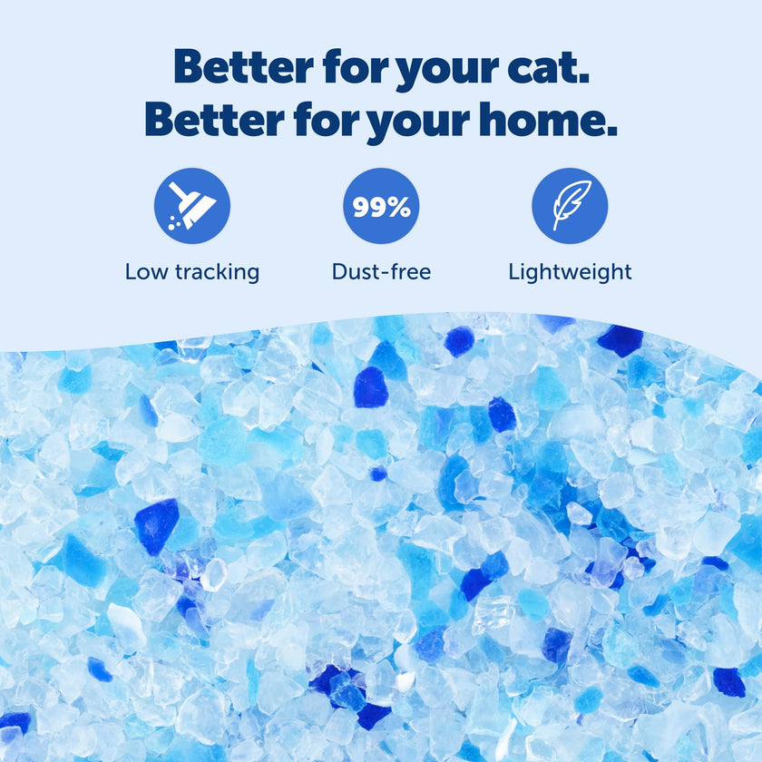 PetSafe ScoopFree Premium Fresh Crystal Cat Litter, 3-Pack – Lightly Scented Litter – Superior Odor Control – Low Tracking for Less Mess – Lasts Up to 6 Months, 24 lbs Total (3 Pack of 8 lb Bags) 🍁 All In One Marketplace Canada