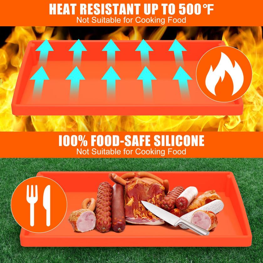 Silicone Griddle Mat Cover for Blackstone - 22 Inch True All-Encompassing Coverage Heavy Duty Food Grade Grill Buddy Mat, All Season Cooking Surface Protective Cover 🍁 All In One Marketplace Canada