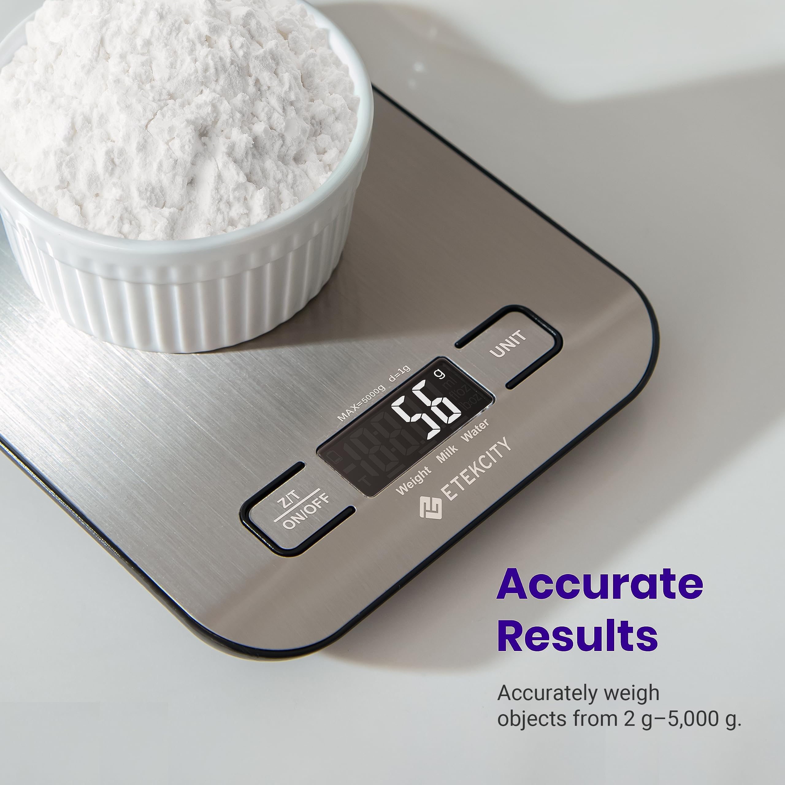 Etekcity Food Kitchen Scale, Digital Grams and Ounces for Weight Loss, Baking, Cooking, Keto and Meal Prep, Postal Parcel, Small, 304 Stainless Steel 🍁 All In One Marketplace Canada
