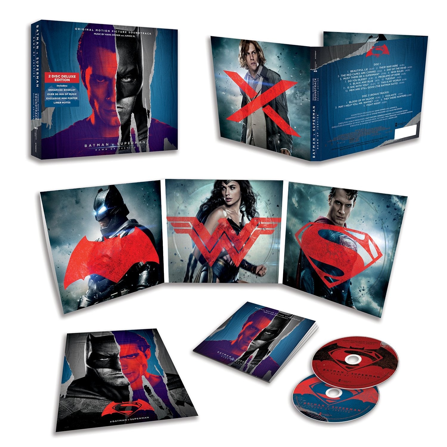Batman v Superman: Dawn Of Justice - Original Motion Picture Soundtrack (Limited Deluxe 2CD)