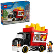 LEGO City Fries Food Truck Building Toy for Kids - Pretend Play Truck Toy for Boys & Girls, Ages 5+ - Mobile Restaurant Playset W/2 Minifigures & Detachable Kiosk - Gift Idea for Birthdays - 60488 🍁 All In One Marketplace Canada