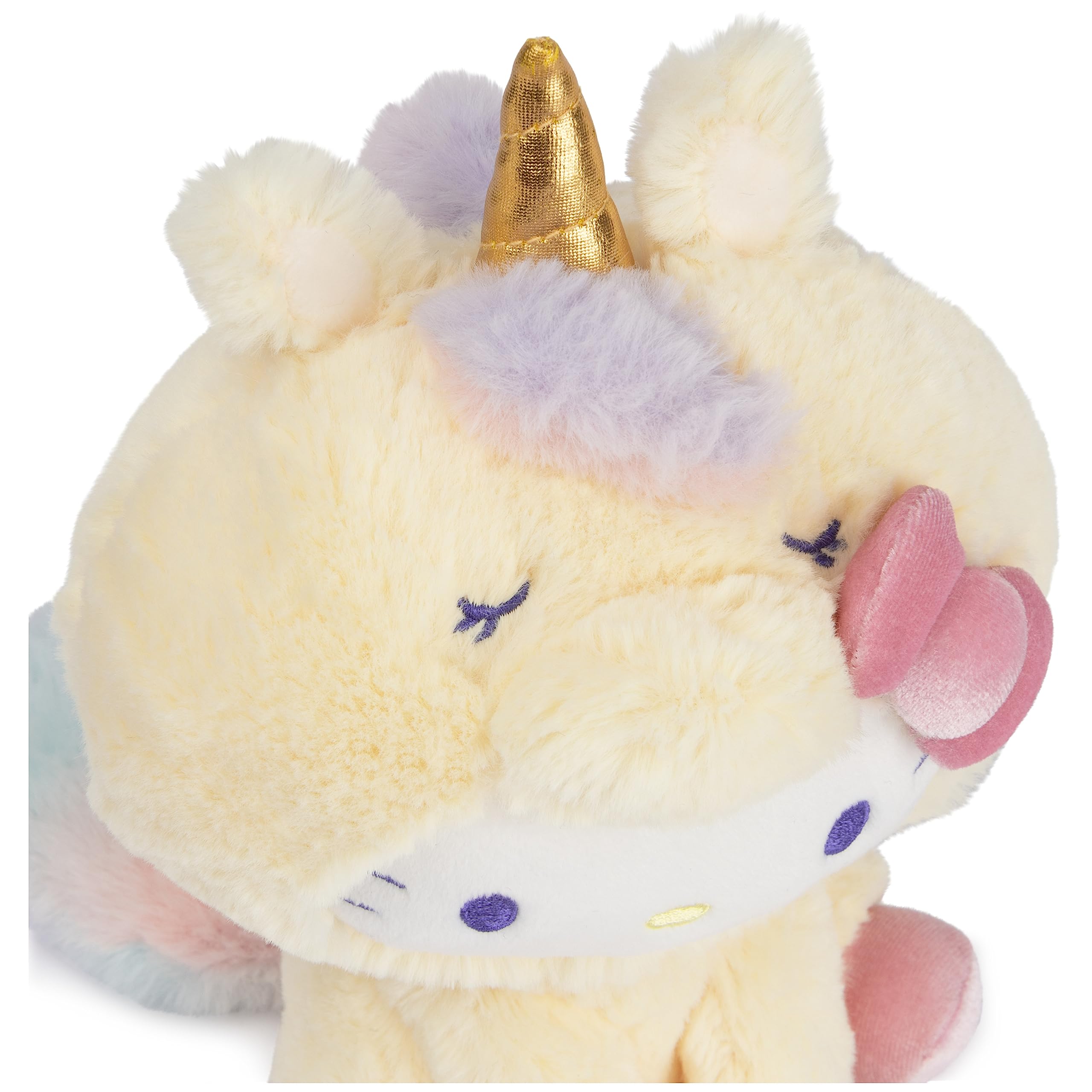 GUND Sanrio Hello Kitty Unicorn Plush Toy, Premium Stuffed Animal for Ages 1 and Up, Yellow, 6” 🍁 All In One Marketplace Canada