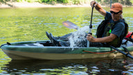 Pelican Bilge Floating Hand Pump - Kayak / Canoe / Boat Water Hose Evacuation (Black & Grey) 🍁 All In One Marketplace Canada