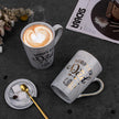 Fathers Day Gifts Presents for Dad - Dad Birthday Gift from Daughter, Son - World' s Best Dad Mug - Christmas Gift for Dad, New Dad, Husband - 14oz Grey Ceramic Coffee Mug, Greeting Card, Gift Box 🍁 All In One Marketplace Canada