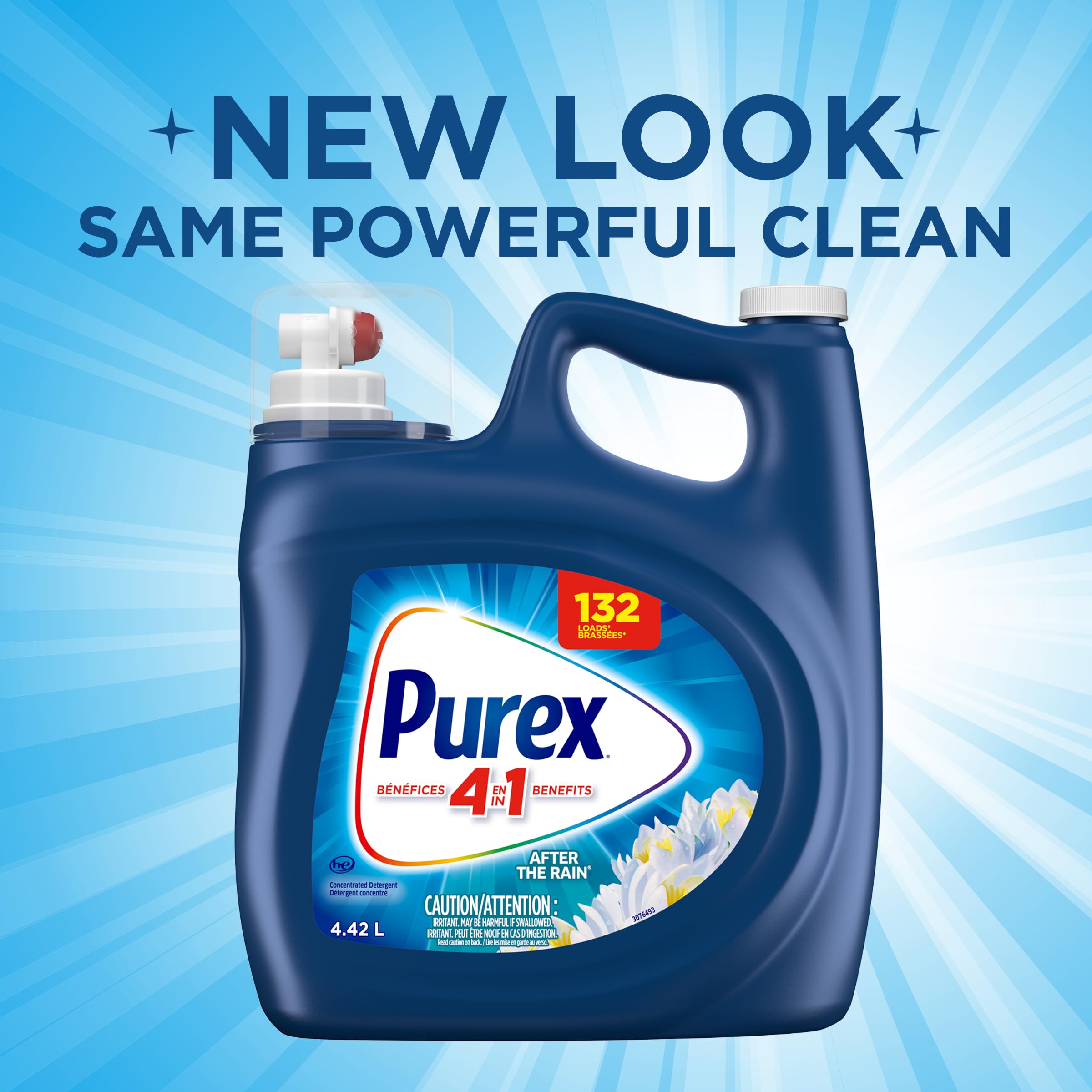 Purex After the Rain, Concentrated Liquid Laundry Detergent 4.42L/132 Loads 🍁 All In One Marketplace Canada