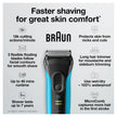 Braun Series 3 ProSkin 3040s Rechargeable Wet & Dry Men's Electric Shaver with Precision Trimmer 🍁 All In One Marketplace Canada