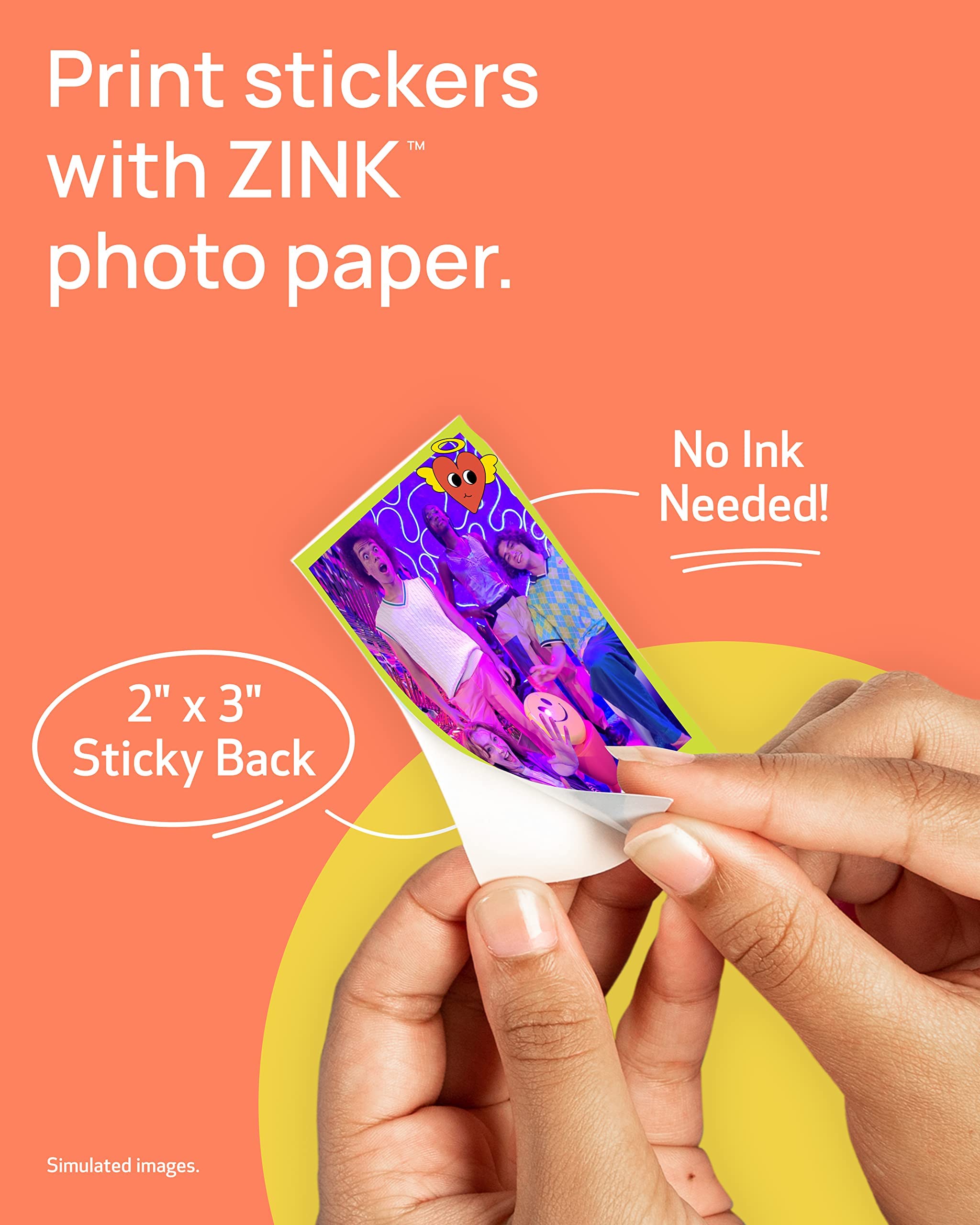 Canon Ivy 2 Mini Photo Printer (Blush Pink), Bluetooth Portable Smartphone Printer for iOS & Android, Bundle with 110 Zink Sticky-Back Photo Prints, LED Light Bar, Protective Case & USB Cable 🍁 All In One Marketplace Canada