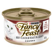 Fancy Feast Chunks Wet Cat Food, Beef Flavour in Gravy - 85 g Can (24 Pack) 🍁 All In One Marketplace Canada