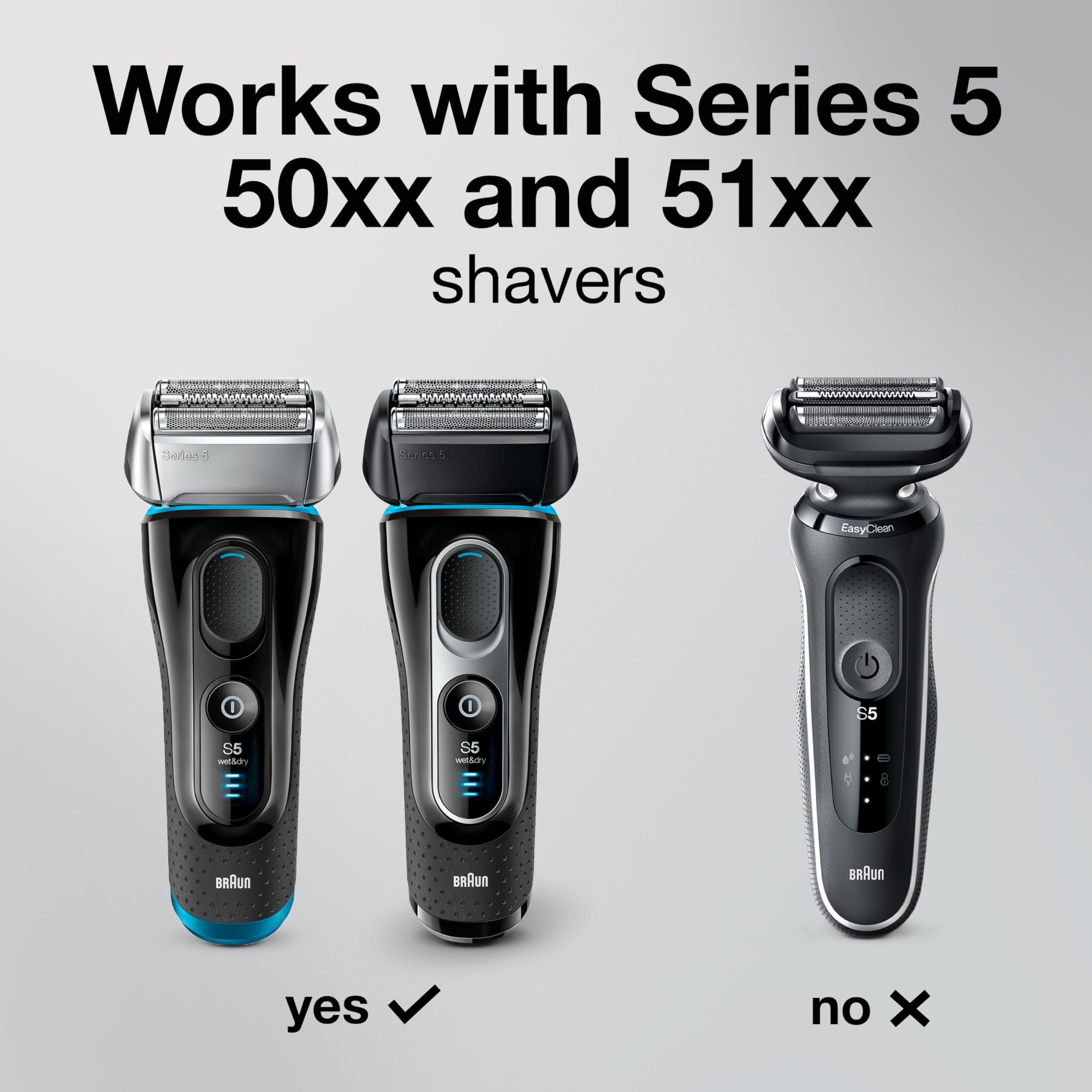 Braun Series 5 52S Electric Shaver Head Replacement Cassette – Silver 🍁 All In One Marketplace Canada