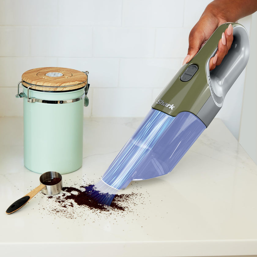 Shark Cyclone Handheld Vacuum - HyperVelocity Suction, Lightweight 1.6 lbs, XL Dust Cup, USB Charging, 8