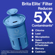 Brita Extra Large 27 Cup Filtered Water Dispenser with 1 Brita Elite Filter, Made Without BPA, UltraMax, Black 🍁 All In One Marketplace Canada