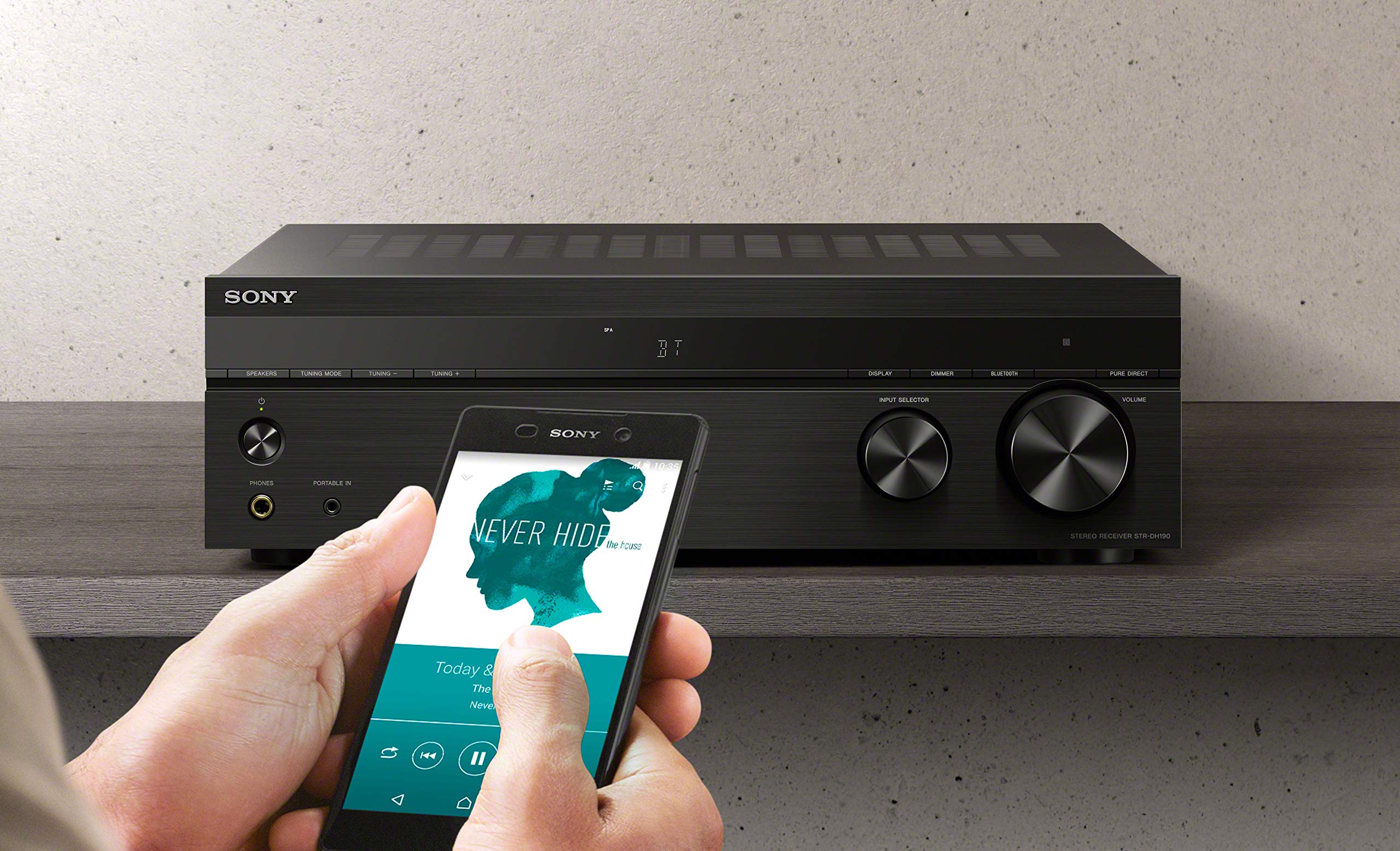 Sony STRDH190 2-ch Stereo Receiver with Phono Inputs and Bluetooth Audio Component, Black 🍁 All In One Marketplace Canada