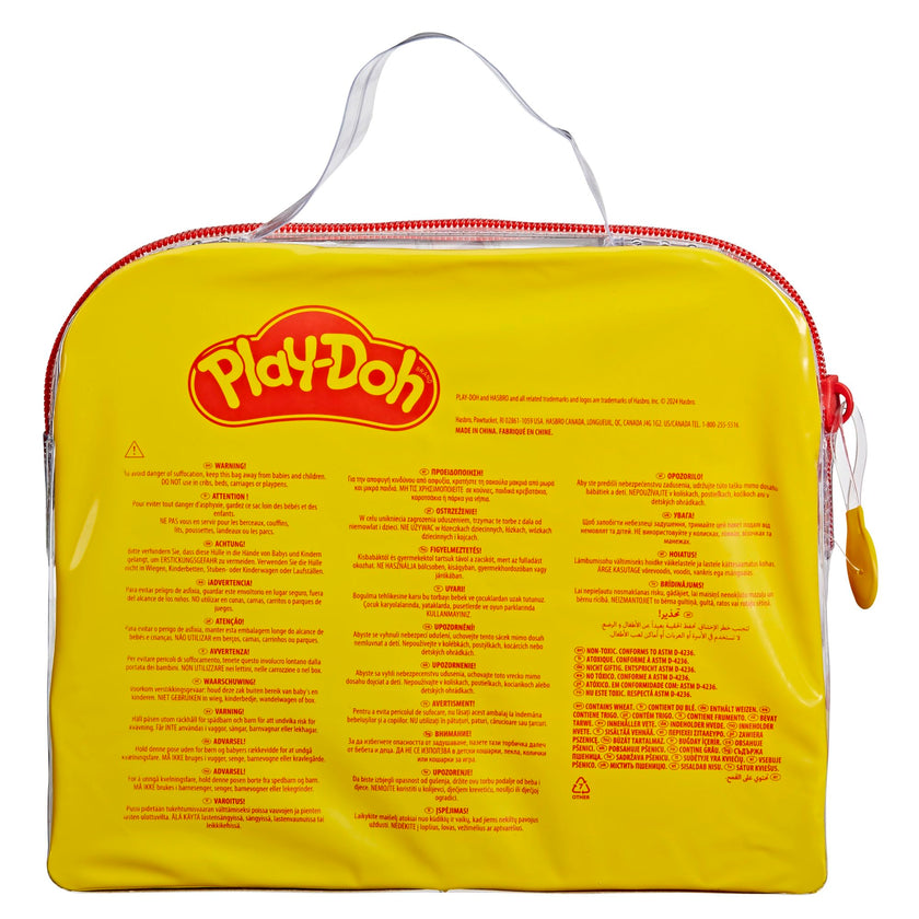 Play-Doh Starter Set 9-Piece Kit with Storage Tote & 4 Modeling Compound Cans, Arts and Crafts Toys for Kids 3 Years & Up, Preschool Toys 🍁 All In One Marketplace Canada