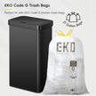 EKO Nova Sensor Trash Can, 21 Gallon/80 Liter Stainless Steel Rectangular Touchless Motion Sensor Trash Can, Matte Black 🍁 All In One Marketplace Canada