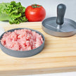 Asdirne Hamburger Press Patty Maker, Food Grade Aluminum Burger Press with ABS Handle, Non-Stick, Easy to Clean, with 50 Pcs Wax Patty Paper, 4.6