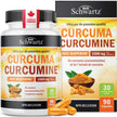 Turmeric Curcumin 1500mg | Turmeric Supplements + Black Pepper | Joint Pain Relief & Anti Inflammatory Pills | High Potency Curcumin Supplements with Black Pepper | Non-GMO, Gluten-Free | 90 Ct 🍁 All In One Marketplace Canada