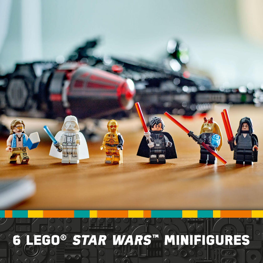 LEGO Star Wars The Dark Falcon Buildable Starship, Star Wars Toy Vehicle Set for Boys and Girls, Collectible Millenium Falcon Toy with 6 Star Wars Minifigures, Birthday Gift for Kids or Any Fan, 75389 🍁 All In One Marketplace Canada