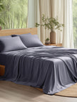 Bedsure 100% Rayon Bamboo Sheets Queen Size Set, Dark Grey 🍁 All In One Marketplace Canada