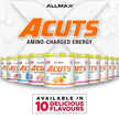 ALLMAX ACUTS Amino Energy Powder with Amino Acids Supplement, Goji Berry, 36 Servings, Caffeine, Green Coffee Extract, 2000 mg Taurine, L-Carnitine, Sugar Free, Gluten & Dye Free, Amino Acid Drink 🍁 All In One Marketplace Canada