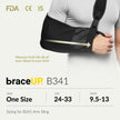 BraceUP Arm Sling for Shoulder Injury - Rotator Cuff Torn, Wrist and Elbow Surgery with Adjustable Padded Arm Support Strap 🍁 All In One Marketplace Canada