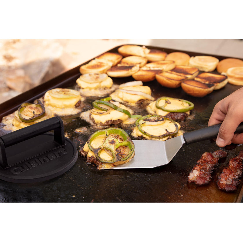 Cuisinart Smash Burger Press, Cast Iron, Heat Resistant Handle (CISB-111C) 🍁 All In One Marketplace Canada