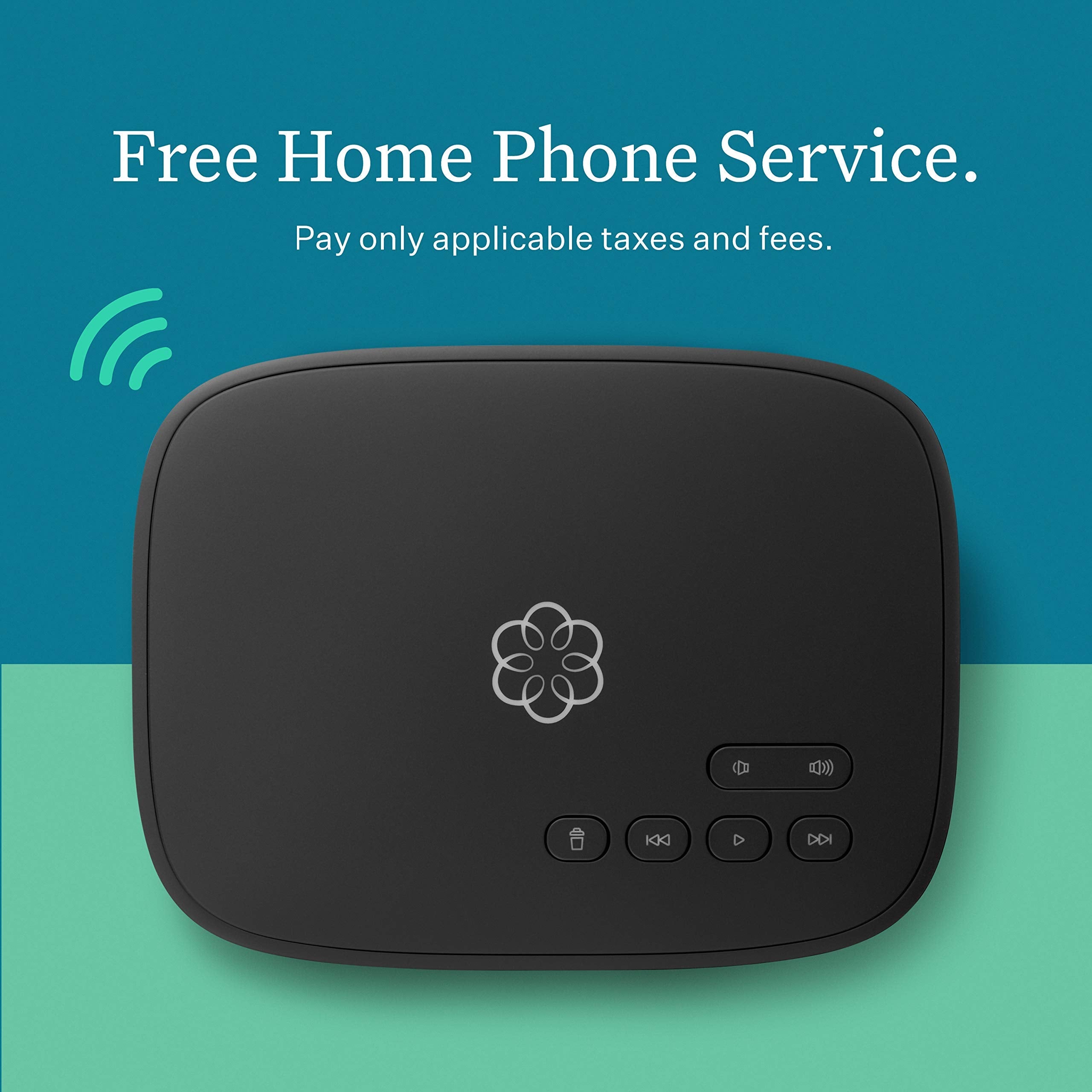 Ooma Telo Air 2 VoIP Free Home Phone Service with Wireless and Bluetooth connectivity. Affordable Internet-Based landline Replacement. Unlimited Nationwide Calling. Low International Rates, Black 🍁 All In One Marketplace Canada