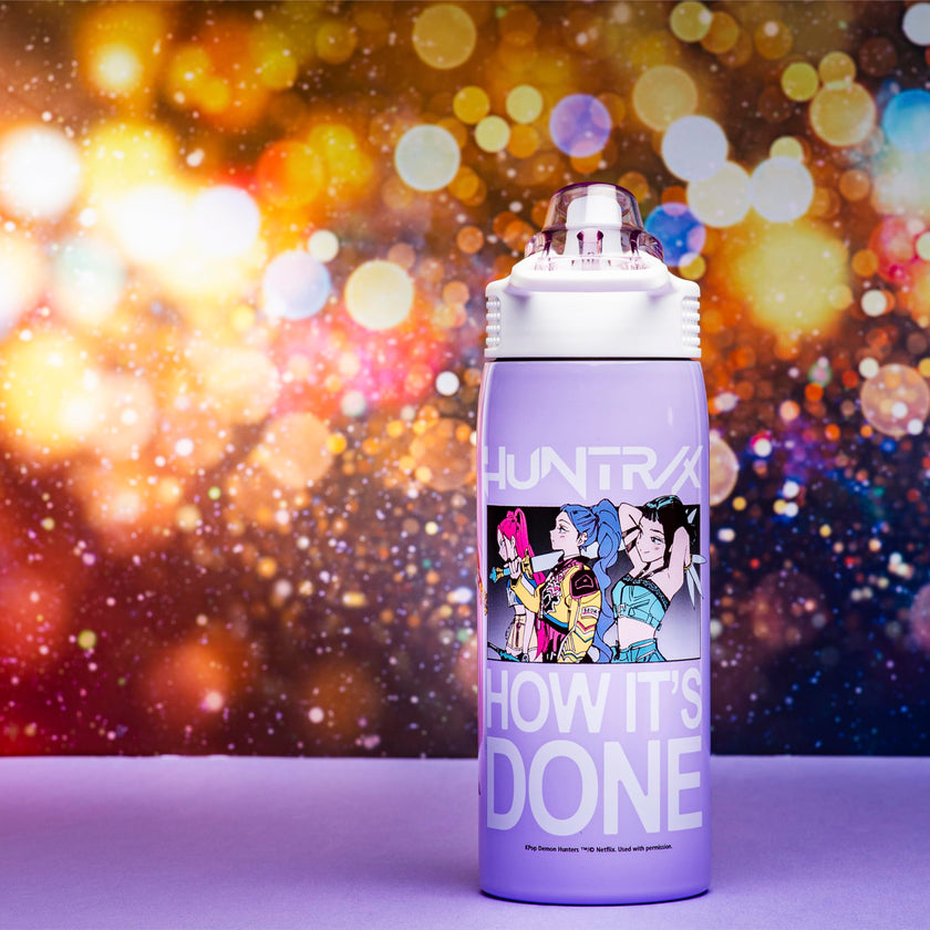 Zak Designs Kpop Demon Hunters Sage 19oz Leak-Proof Straw Kids Water Bottle 🍁 All In One Marketplace Canada