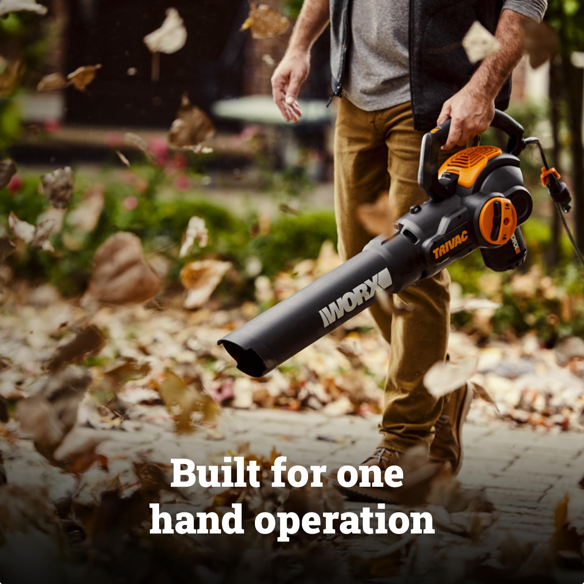 WORX 12 Amp Trivac 3-in-1 Electric Leaf Blower/Mulcher/Yard Vacuum - WG512 🍁 All In One Marketplace Canada