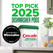 Cascade Free & Clear Dishwasher Detergent Pods, Dish Detergent Soap, 0% Added Perfume, Chlorine Beach & Dye, Unscented, 51 Count 🍁 All In One Marketplace Canada