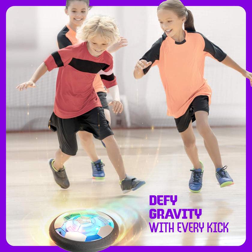 Ninja Blast Hover Soccer Ball for Kids - Boy Birthday Gifts - Indoor Toy Games Gift for Boys Age 6, 7, 8, 9, 10, 11, 12 Year Old - Light-Up Toys Game for Kid - 6-8, 8-12 - Gifts for 8 Year Old Boy 🍁 All In One Marketplace Canada