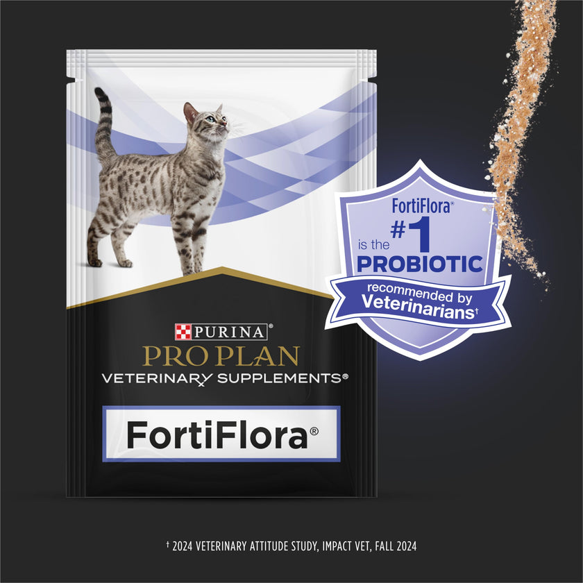 Purina Pro Plan Veterinary Supplements Fortiflora Powdered Cat Probiotics - 30 g sachets (Pack of 30) 🍁 All In One Marketplace Canada