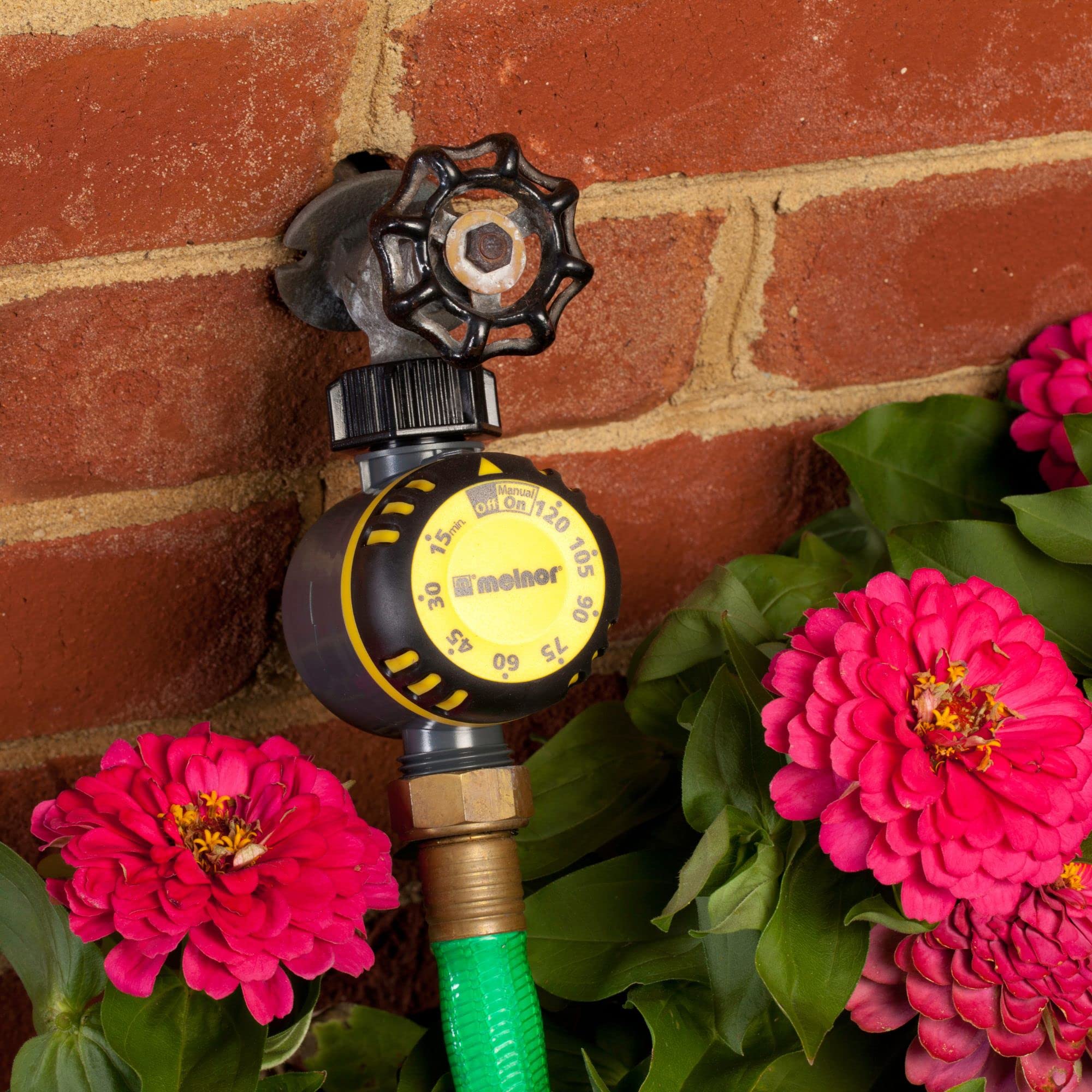 Melnor 65136AMZ Mechanical Timer, Black, Yellow 🍁 All In One Marketplace Canada