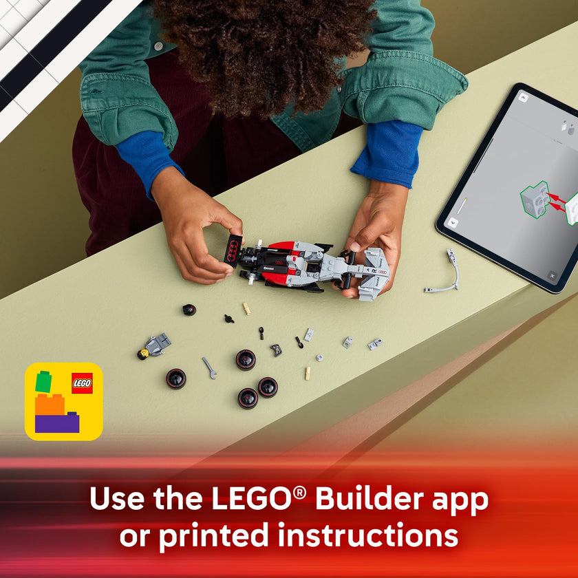 LEGO Speed Champions Audi Revolut F1 Team R26 Race Car Toy - Building Sets for Boys & Girls, Ages 10+ - F1 Car Kit for Display or Play - Gift for Birthdays - 77259 🍁 All In One Marketplace Canada