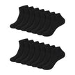 Hanes Womens Value Pack, Ankle Soft Moisture-wicking Socks, Available In 10 And 14-packs, Black - 14 Pack, 5-9 US 🍁 All In One Marketplace Canada