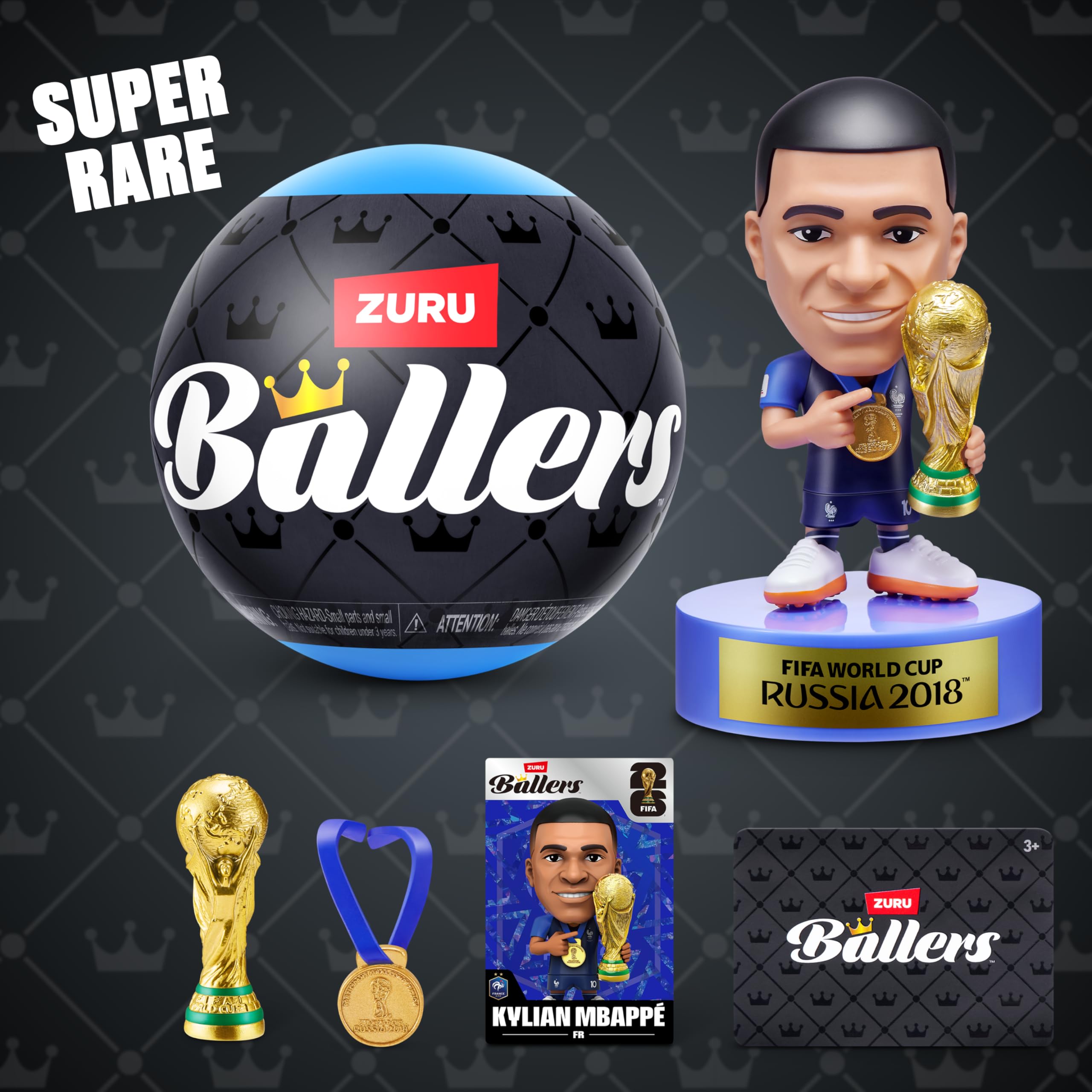 FIFA World Cup 2026™ Ballers Series 1 2 Pack by ZURU – Official Licensed Product. Surprise Unboxing Football Collectible Sports Toy for Boys, Ages 3+ 🍁 All In One Marketplace Canada