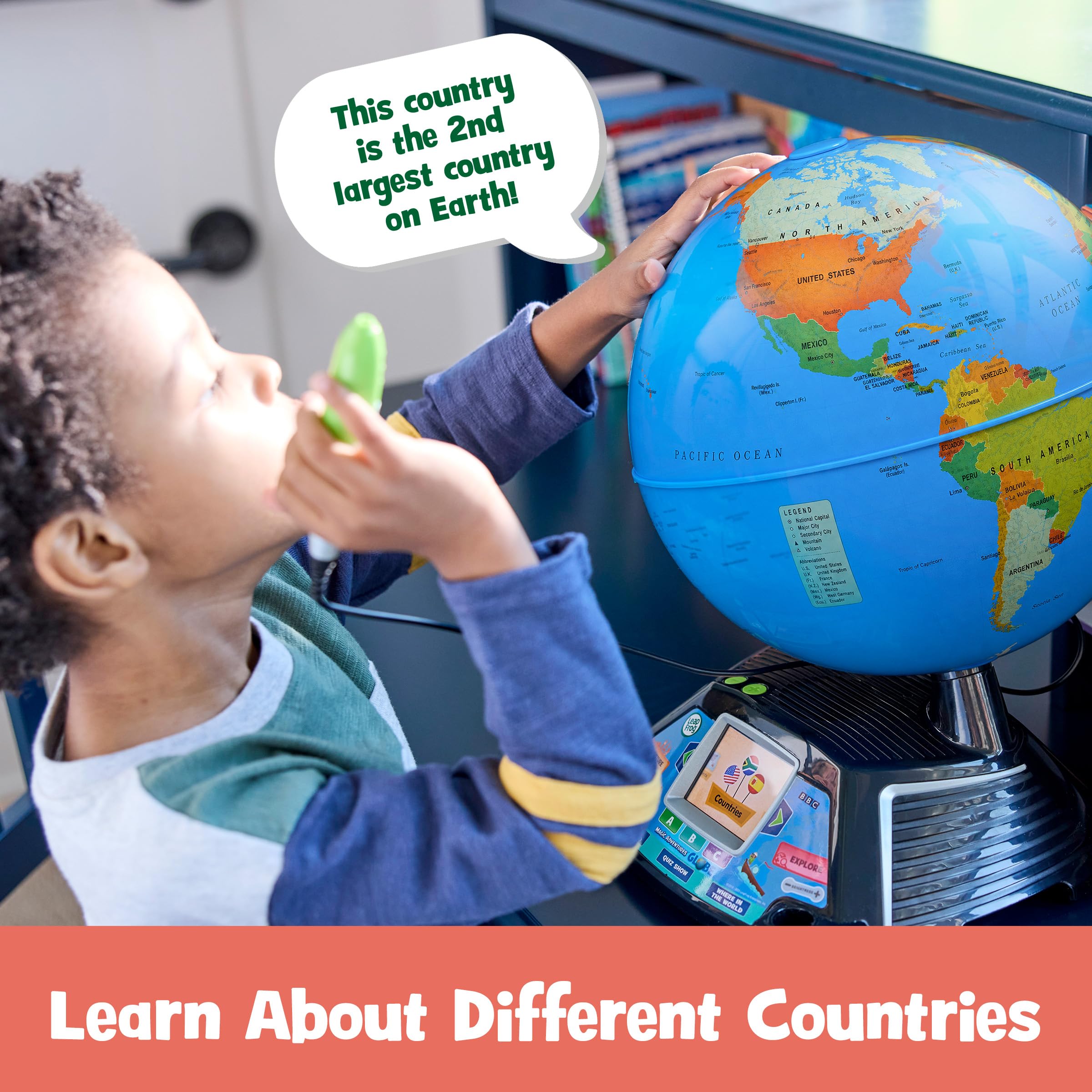 LeapFrog Magic Adventures Globe (English Version) 🍁 All In One Marketplace Canada