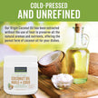Viva Naturals Organic Virgin Coconut Oil, 32 fl oz (946 mL) – Coconut Oil for Hair, Skin, Cooking & Baking – Cold-Pressed, Unrefined & Non-GMO – Keto & Paleo Certified – BPA-Free Jar 🍁 All In One Marketplace Canada